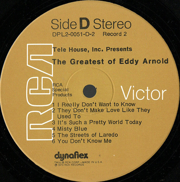 Eddy Arnold - The Greatest Of Eddy Arnold (2xLP) - Discogs image 6