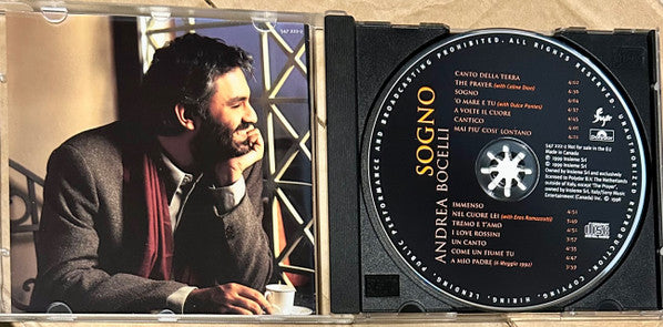 Andrea Bocelli - Sogno (CD) - Discogs image 6