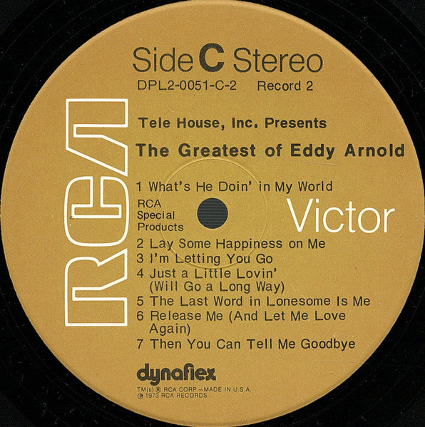 Eddy Arnold - The Greatest Of Eddy Arnold (2xLP) - Discogs image 5