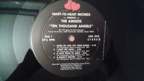 Amigos (5) - Ten Thousand Angels (LP) - Discogs image 3