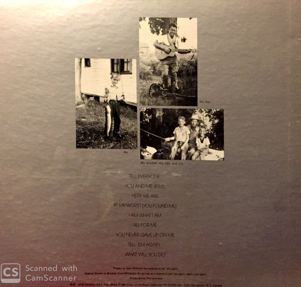 Dallas Holm & Praise - Tell 'Em Again (LP) - Discogs image 2