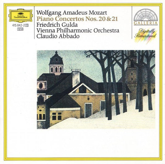Wolfgang Amadeus Mozart, Friedrich Gulda, Wiener Philharmoniker, Claudio Abbado - Piano Concertos Nos. 20 & 21 (CD)