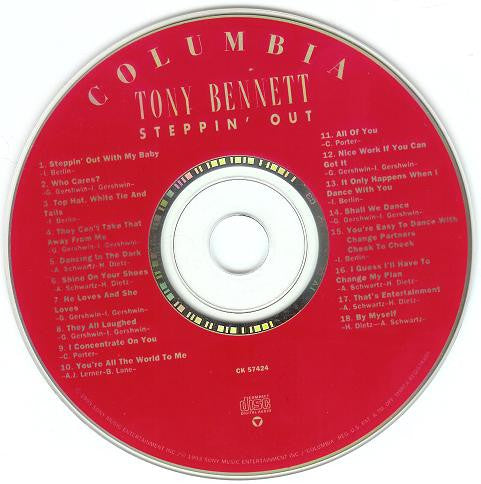 Tony Bennett - Steppin' Out (CD) - Discogs image 3