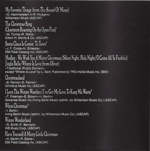 Tony Bennett - Snowfall (The Christmas Album) (CD) - Discogs image 2