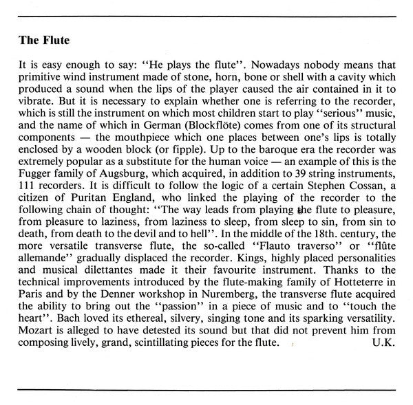 Various - The Flute (CD) - Discogs image 4