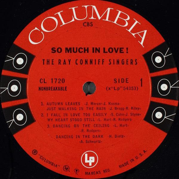 Ray Conniff And The Singers - So Much In Love (LP) - Discogs image 3