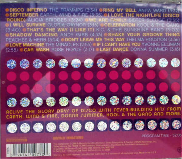 Various - Disco Fever (CD) - Discogs image 3