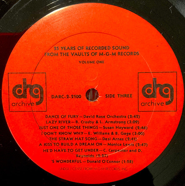 Various - 25 Years Of Recorded Sound (1945-1970) (2xLP) - Discogs image 3