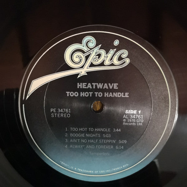 Heatwave - Too Hot To Handle (LP) - Discogs image 3