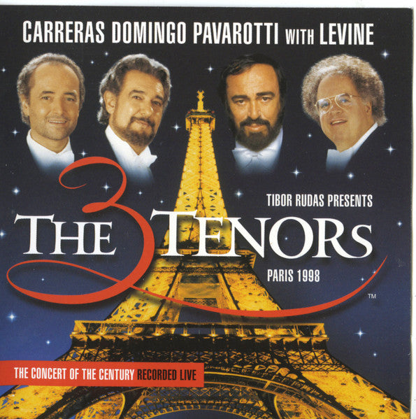José Carreras, Placido Domingo, Luciano Pavarotti With James Levine (2) - The 3 Tenors In Paris (CD)