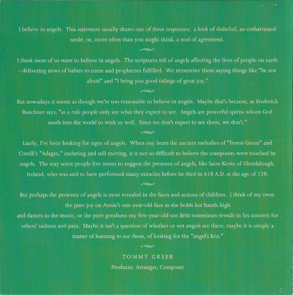 Tommy Greer - Angel's Kiss (CD) - Discogs image 6