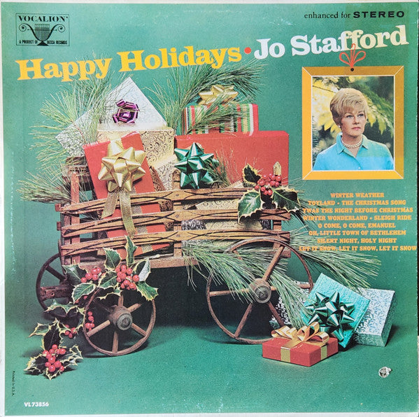 Jo Stafford - Happy Holidays (LP)