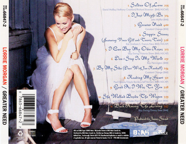 Lorrie Morgan - Greater Need (CD) - Discogs image 2