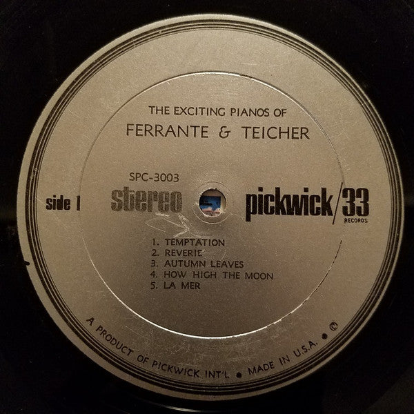 Ferrante & Teicher - The Exciting Pianos Of Ferrante & Teicher (LP) - Discogs image 3