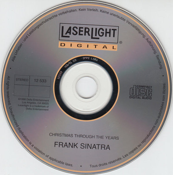 Frank Sinatra - Christmas Through The Years (CD) - Discogs image 3