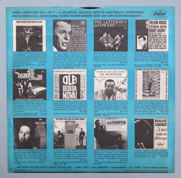 George Shearing Quintet, The - Touch Me Softly (LP) - Discogs image 5