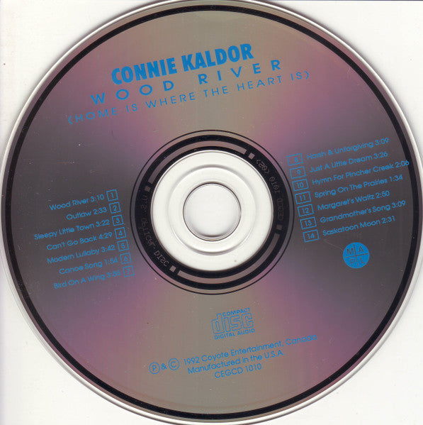 Connie Kaldor - Wood River (Home Is Where The Heart Is) (CD) - Discogs image 3