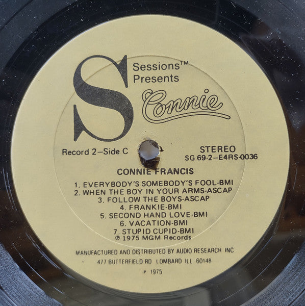 Connie Francis - Connie (2xLP) - Discogs image 5