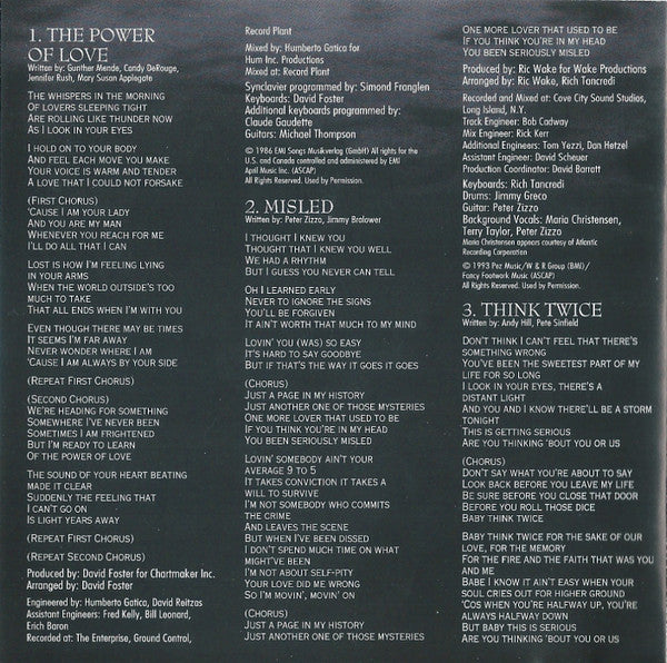 Céline Dion - The Colour Of My Love (CD) - Discogs image 4
