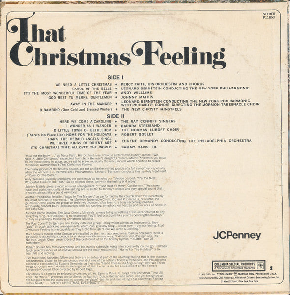 Various - That Christmas Feeling (LP) - Discogs image 2