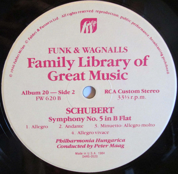 Franz Schubert - The Unfinished Symphony. Symphony No. 5 (LP) - Discogs image 5