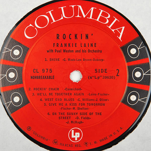 Frankie Laine - Rockin' (LP) - Discogs image 4