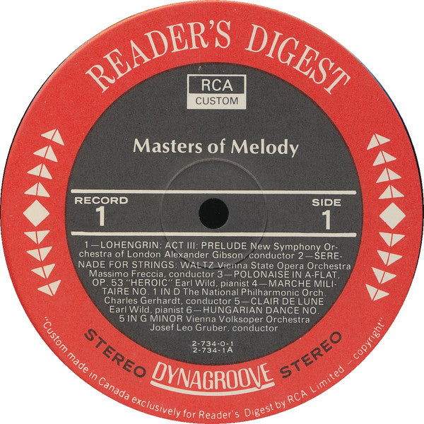 Various - Masters Of Melody (2xLP) - Discogs image 4