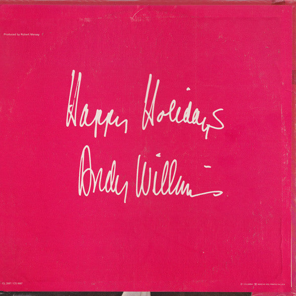 Andy Williams - The Andy Williams Christmas Album (LP) - Discogs image 2