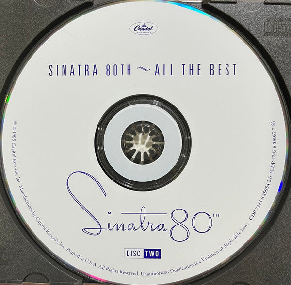 Frank Sinatra - Sinatra 80th All The Best (2xCD) - Discogs image 4