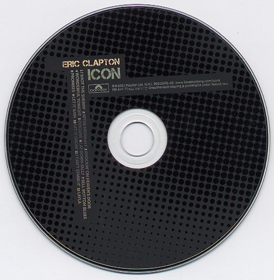 Eric Clapton - Icon (CD) - Discogs image 4
