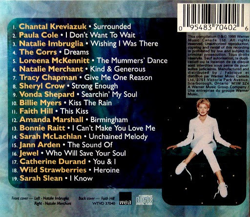 Various - Women & Songs 2 (CD) - Discogs image 2