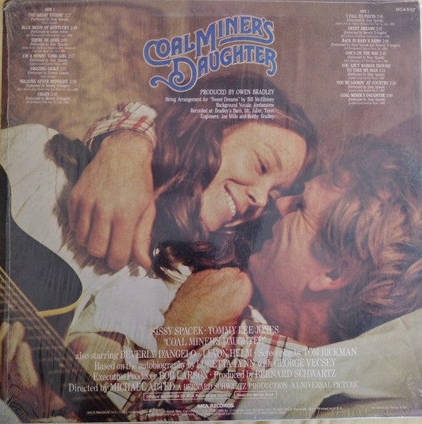 Various - Coal Miner's Daughter: Original Motion Picture Soundtrack (LP) - Discogs image 2