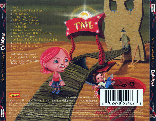 New Found Glory - Catalyst (CD) - Discogs image 2