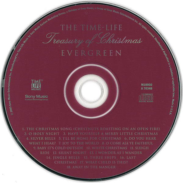 Various - The Time Life Treasury Of Christmas - Evergreen (CD) - Discogs image 3