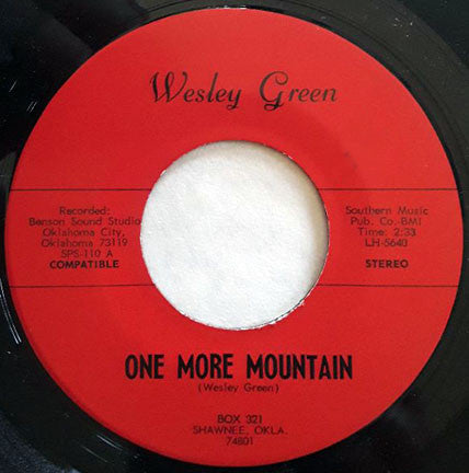 Wesley Green - One More Mountain / At Pentecost (7")