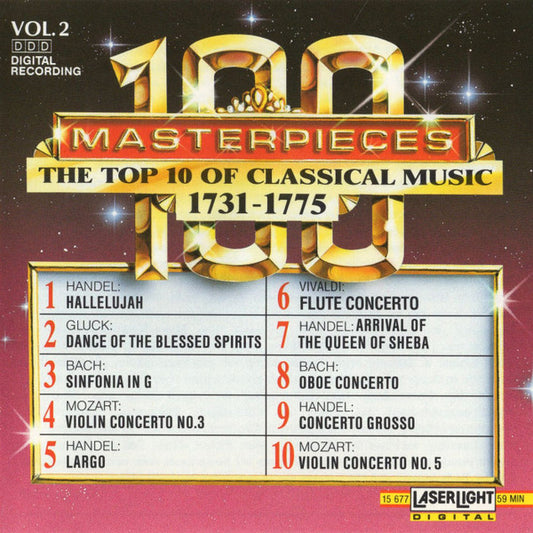Various - 100 Masterpieces Vol. 2 (1731 - 1775) (CD)