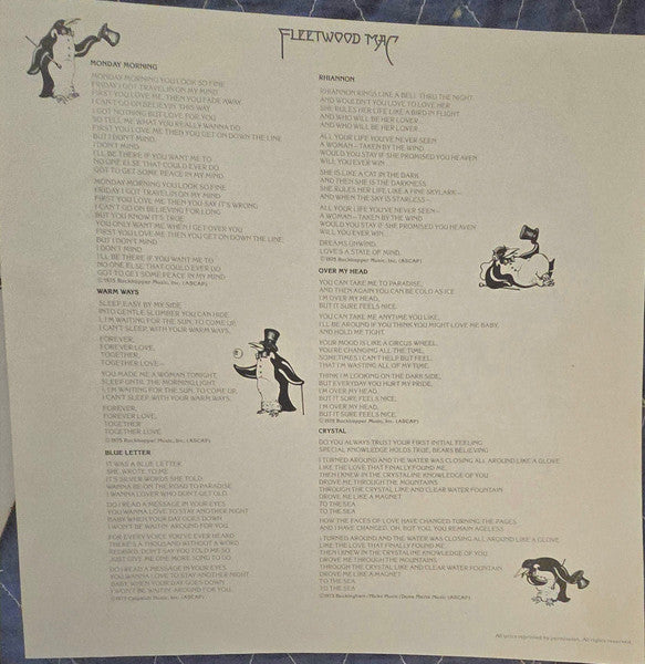 Fleetwood Mac - Fleetwood Mac (LP) - Discogs image 5