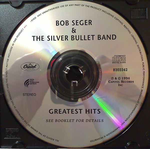 Bob Seger And The Silver Bullet Band - Greatest Hits (CD) - Discogs image 2