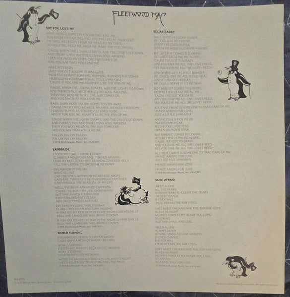 Fleetwood Mac - Fleetwood Mac (LP) - Discogs image 4
