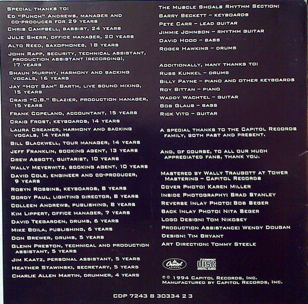 Bob Seger And The Silver Bullet Band - Greatest Hits (CD) - Discogs image 3