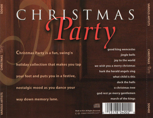 Various - Christmas Party (CD) - Discogs image 3