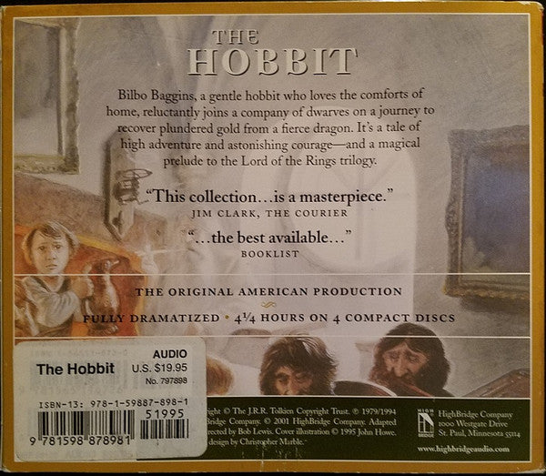 J.R.R. Tolkien - The Hobbit (4xCD) - Discogs image 2