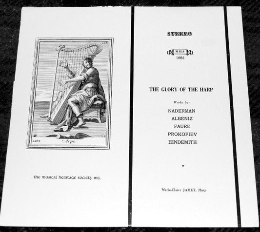 Marie-Claire Jamet - The Glory Of The Harp (LP)