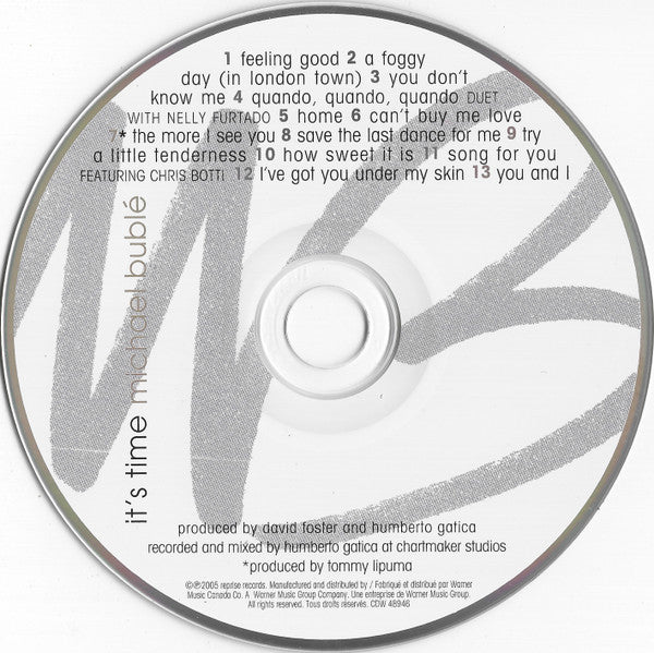 Michael Bublé - It's Time (CD) - Discogs image 3