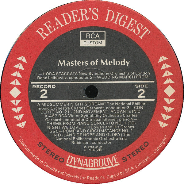 Various - Masters Of Melody (2xLP) - Discogs image 7
