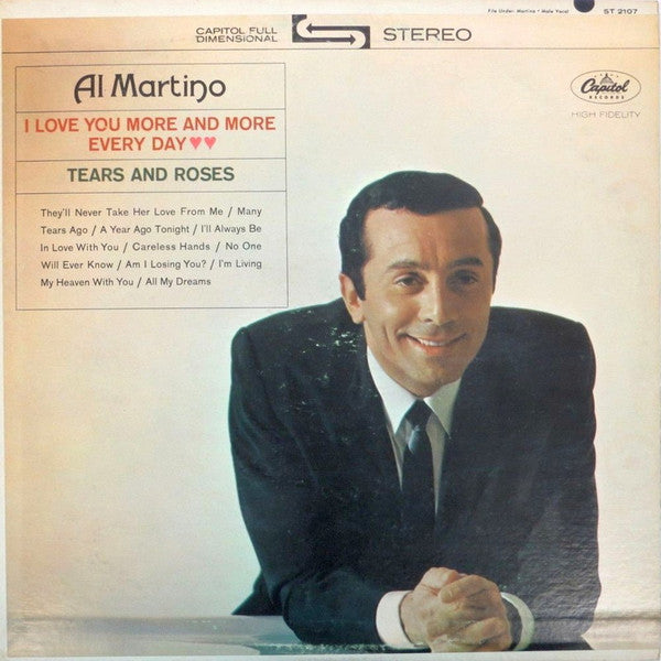 Al Martino - I Love You More And More Every Day / Tears And Roses (LP)
