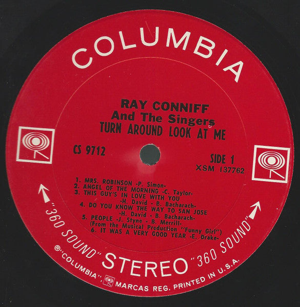 Ray Conniff And The Singers - Turn Around Look At Me (LP) - Discogs image 3