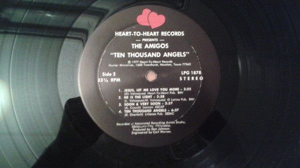 Amigos (5) - Ten Thousand Angels (LP) - Discogs image 4