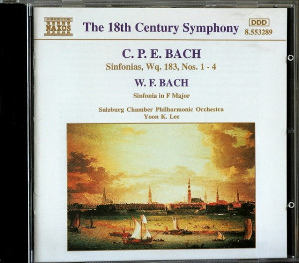 Carl Philipp Emanuel Bach, Wilhelm Friedemann Bach - Salzburger Kammerphilharmonie, Yoon Kuk Lee - Sinfonias, Wq. 183, Nos. 1 - 4 / Sinfonia In F Major (CD) - Discogs image 6