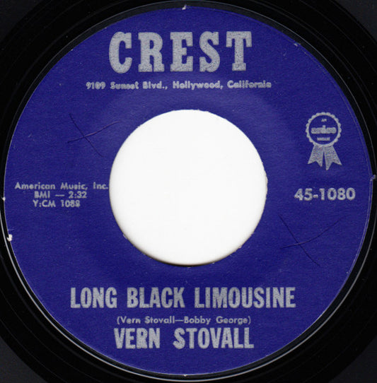Vern Stovall - Long Black Limousine / Loving On Borrowed Time (7")
